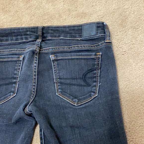 American Eagle Black Washed Denim Jeans - Picture 11 of 12